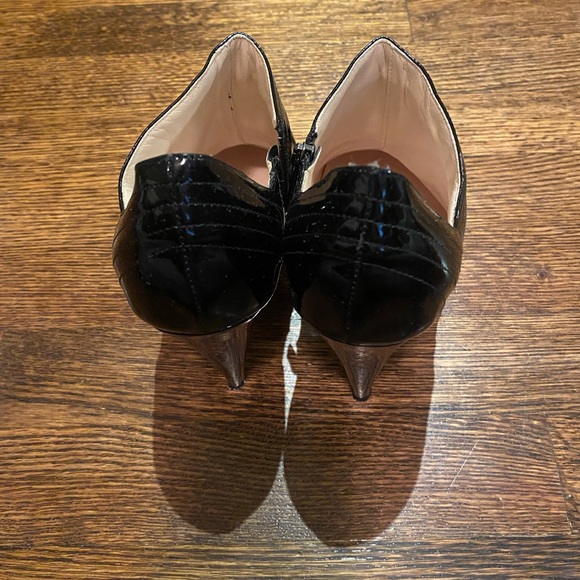 Coye Nokes Black Patent Leather Booties 37 or US 7 - Picture 2 of 5